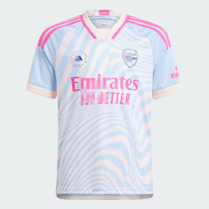 Camiseta de Arsenal 2023/2024 Azul/Rosa